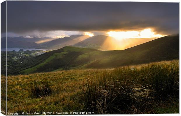 Let There Be Light Canvas Print by Jason Connolly