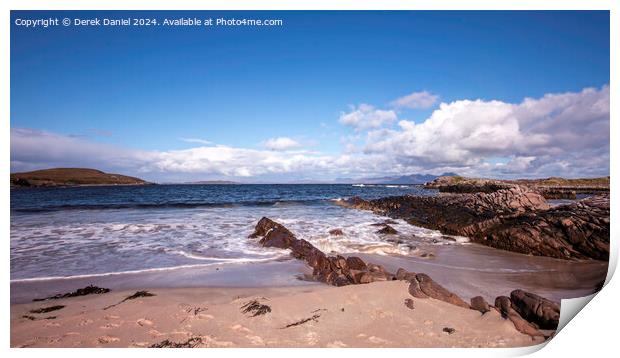 Mellon Udrigle, Laide, Scotland  Print by Derek Daniel