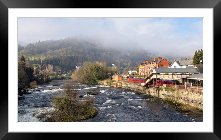 Llangollen Framed Mounted Print by Alan Tunnicliffe