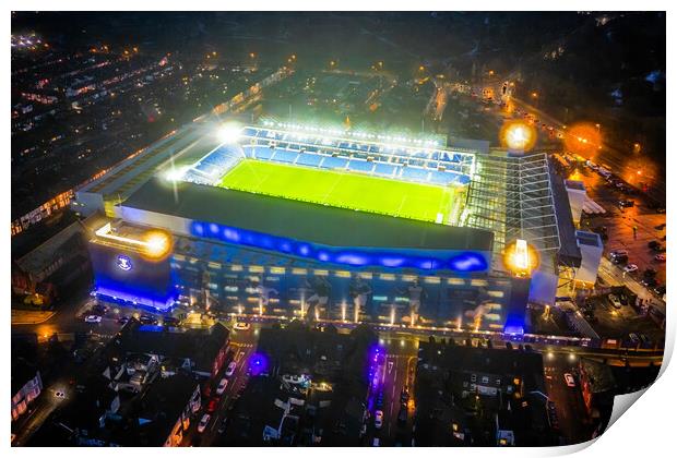 Goodison Park Print by Apollo Aerial Photography