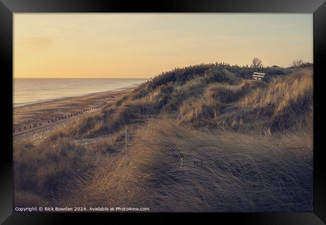 Caister View Framed Print by Rick Bowden
