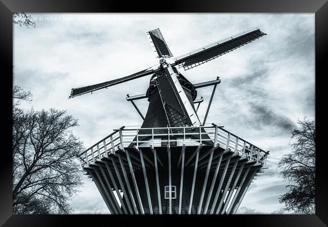 Iconic Holland Framed Print by richard sayer