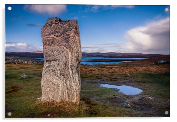 Callanish Standing Stones Acrylic by John Frid