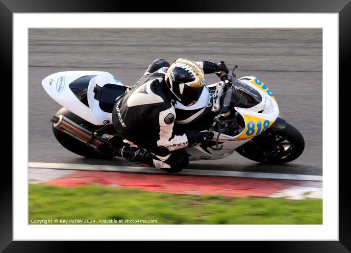 MRO Powerbikes & C1000 & MRO Retro 1000s Framed Mounted Print by Ray Putley