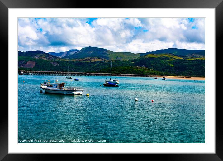 Barmouth  Framed Mounted Print by Ian Donaldson