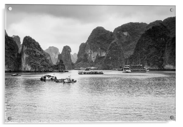 Remote Elegance in Halong Bay Acrylic by Kasia Design