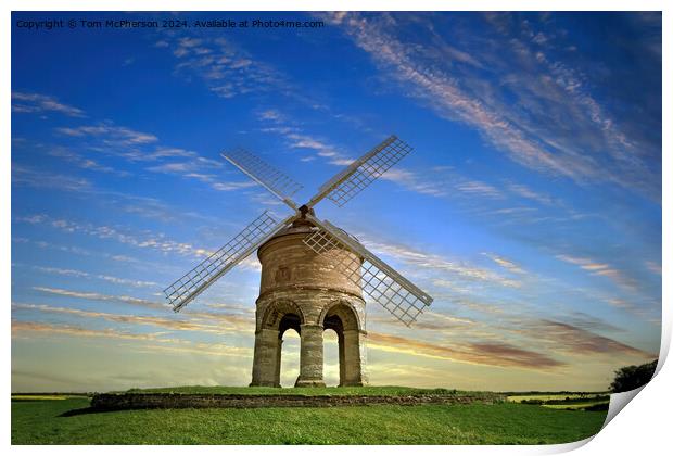 Chesterton Windmill in Warwickshire Print by Tom McPherson
