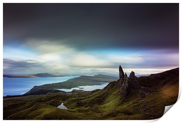 The Old Man of Storr Print by Ian Good