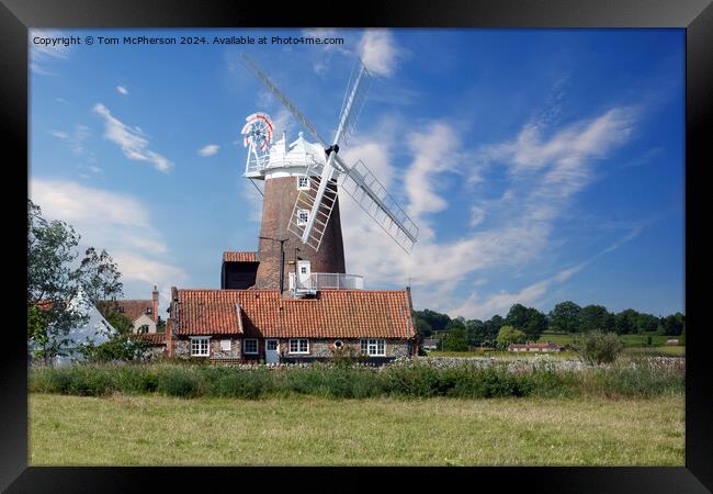 Cley Windmill Framed Print by Tom McPherson