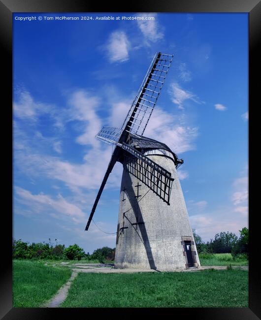 Bidston Windmill Framed Print by Tom McPherson