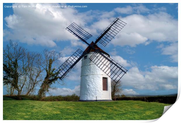 Ashton Windmill Print by Tom McPherson