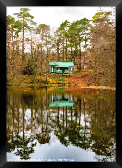 TARN HOWS Scout Hut Framed Print by Craig Yates