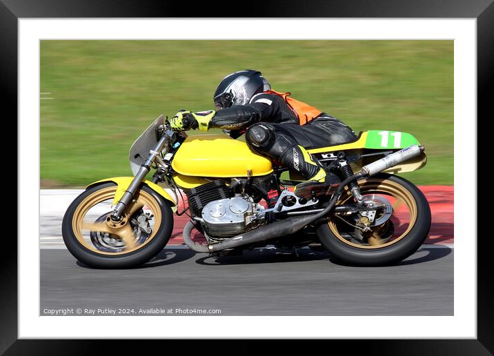 BMCRC Formula 400 & BMZRC 250 MZs Framed Mounted Print by Ray Putley