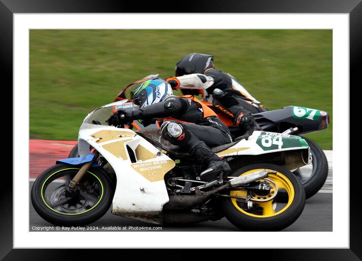 DFDS Yamaha Past Masters Framed Mounted Print by Ray Putley