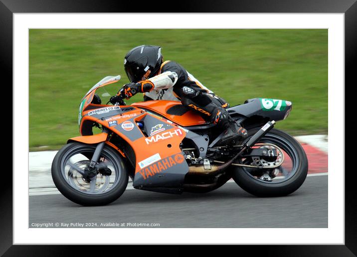 DFDS Yamaha Past Masters Framed Mounted Print by Ray Putley