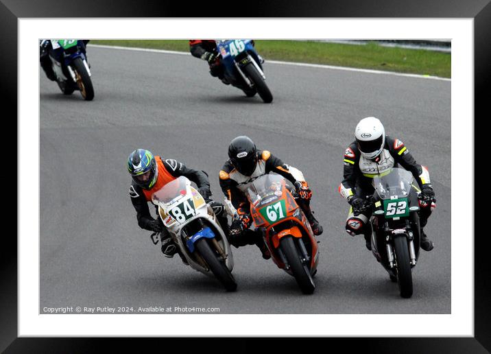 DFDS Yamaha Past Masters Framed Mounted Print by Ray Putley