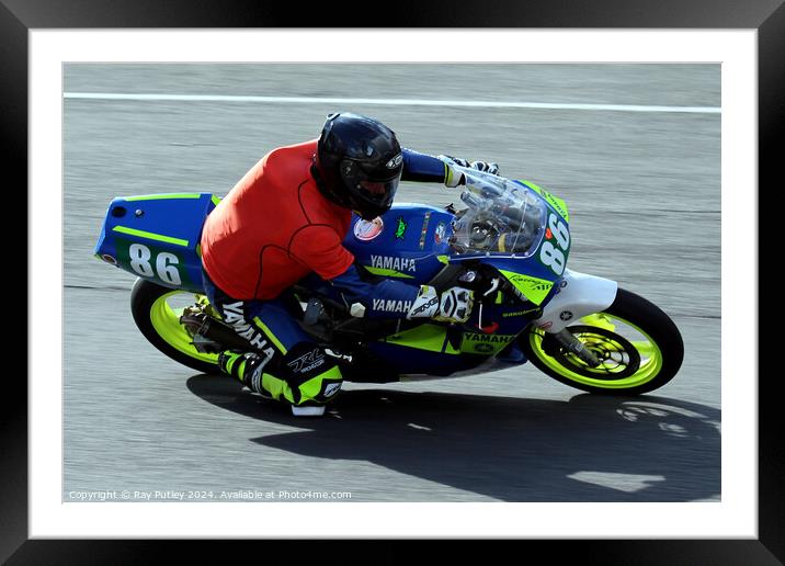 DFDS Yamaha Past Masters Framed Mounted Print by Ray Putley