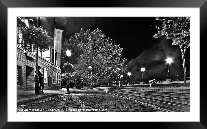 Thirty Seconds at Midnight Framed Mounted Print by Steven Else ARPS