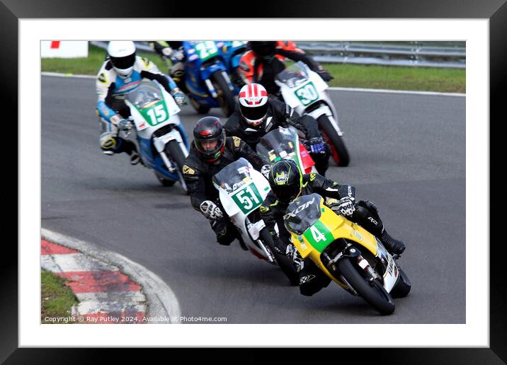DFDS Yamaha Past Masters Framed Mounted Print by Ray Putley