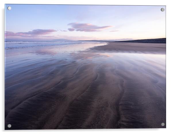 Deserted Beach Acrylic by Tony Twyman