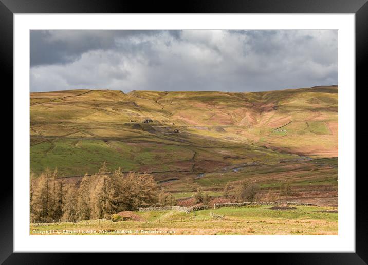 Coldberry Mine, Teesdale Framed Mounted Print by Richard Laidler