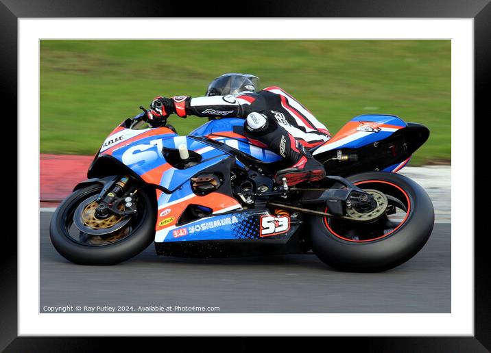BMCRC Thunderbike Ultra & Thunderbike Extreme Framed Mounted Print by Ray Putley