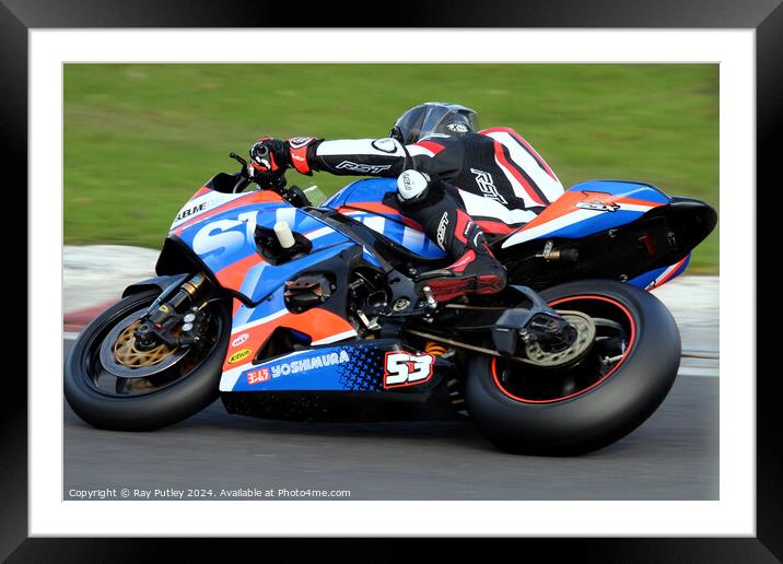 BMCRC Thunderbike Ultra & Thunderbike Extreme Framed Mounted Print by Ray Putley