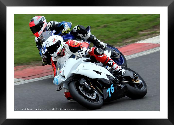 MRO 600 & Clubman 600 & GP2 EVO Framed Mounted Print by Ray Putley