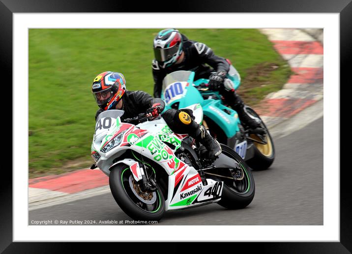 MRO 600 & Clubman 600 & GP2 EVO Framed Mounted Print by Ray Putley