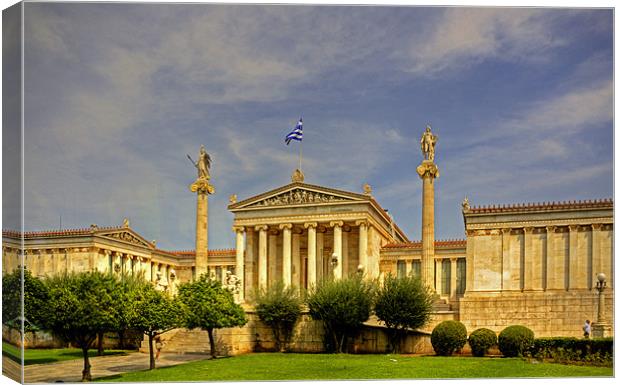 Academy of Athens Canvas Print by Tom Gomez