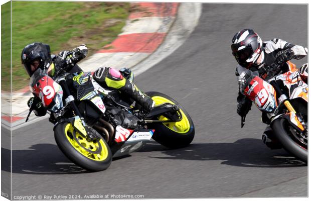 BMCRC Thunderbike Sport & BMCRC SuperTwins Canvas Print by Ray Putley