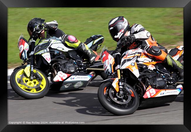 BMCRC Thunderbike Sport & BMCRC SuperTwins Framed Print by Ray Putley