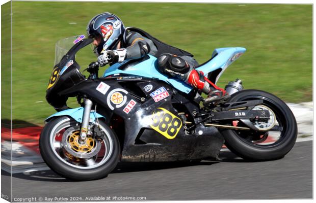 BMCRC Thunderbike Sport & BMCRC SuperTwins Canvas Print by Ray Putley