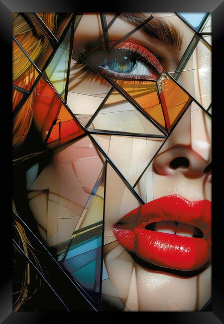 Kylie Minogue Art Framed Print by Steve Smith