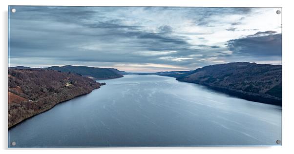 Loch Ness Acrylic by Apollo Aerial Photography