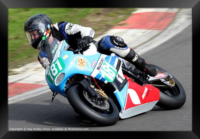 BMCRC Thunderbike Sport & BMCRC SuperTwins Framed Print by Ray Putley