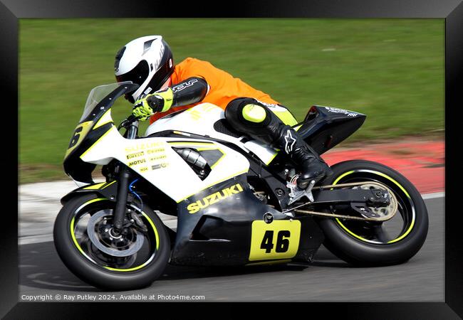 BMCRC Thunderbike Sport & BMCRC SuperTwins Framed Print by Ray Putley