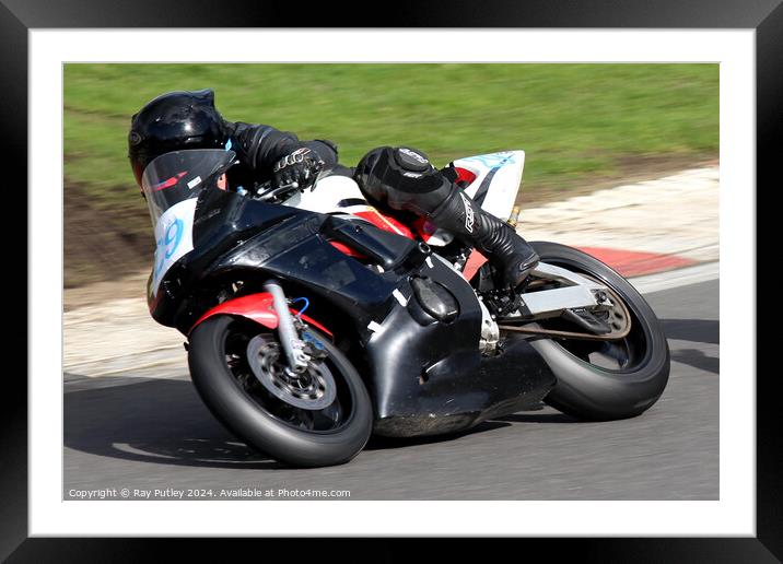 BMCRC Thunderbike Sport & BMCRC SuperTwins Framed Mounted Print by Ray Putley