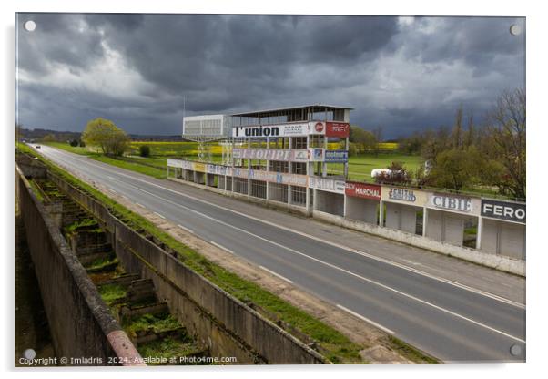 Reims-Gueux Race Circuit, France Acrylic by Imladris 