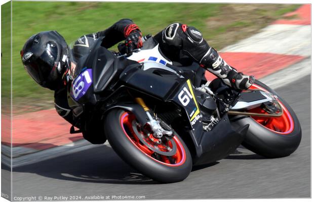 BMCRC Thunderbike Sport & BMCRC SuperTwins Canvas Print by Ray Putley