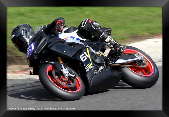 BMCRC Thunderbike Sport & BMCRC SuperTwins Framed Print by Ray Putley