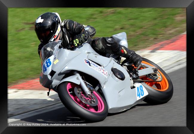 BMCRC Thunderbike Sport & BMCRC SuperTwins Framed Print by Ray Putley