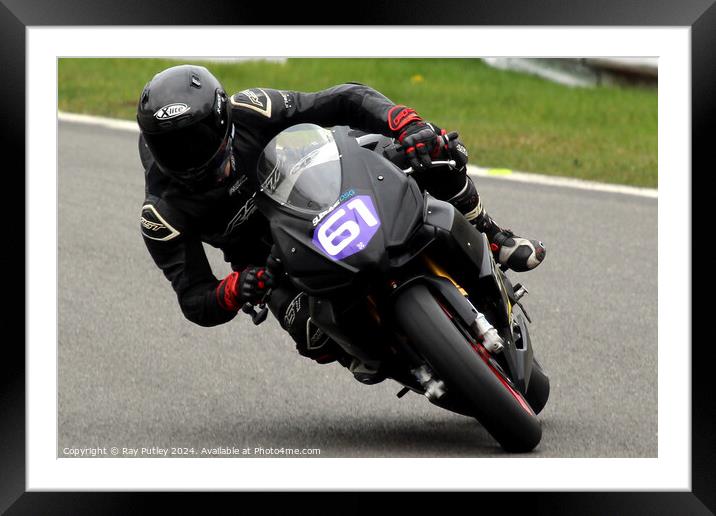 BMCRC Thunderbike Sport & BMCRC SuperTwins Framed Mounted Print by Ray Putley