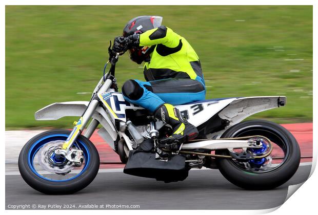 BMCRC Thunderbike Sport & BMCRC SuperTwins Print by Ray Putley