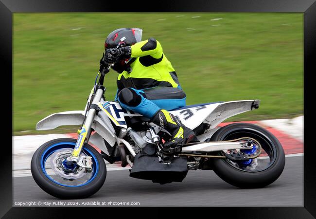 BMCRC Thunderbike Sport & BMCRC SuperTwins Framed Print by Ray Putley