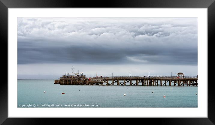 Swanage Framed Mounted Print by Stuart Wyatt