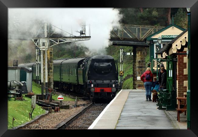 Spa Valley Railway Framed Print by Ray Putley