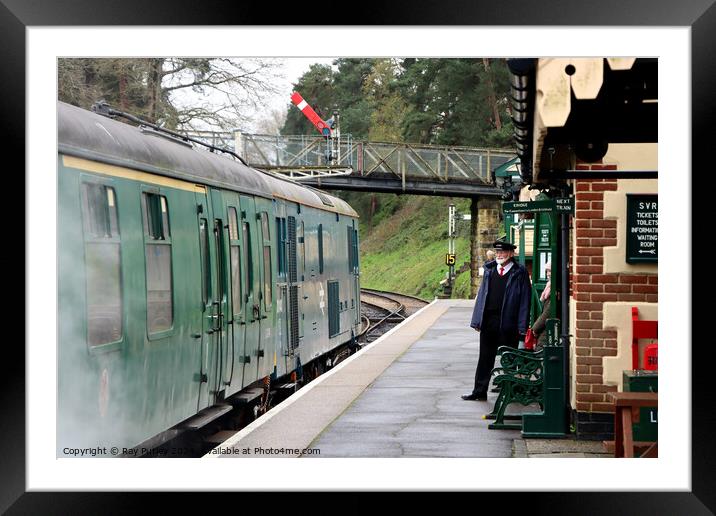 Spa Valley Railway Framed Mounted Print by Ray Putley