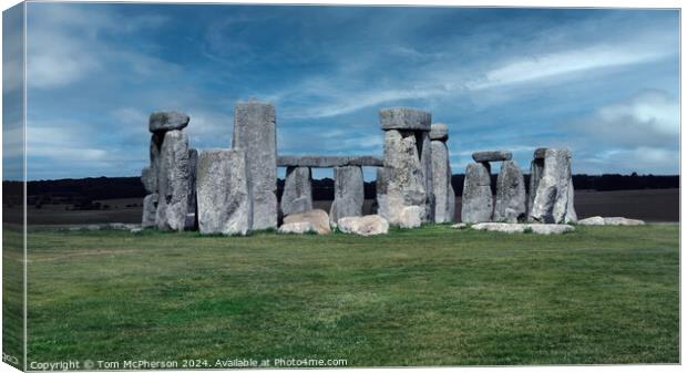 Stonehenge Canvas Print by Tom McPherson