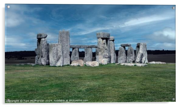 Stonehenge Acrylic by Tom McPherson